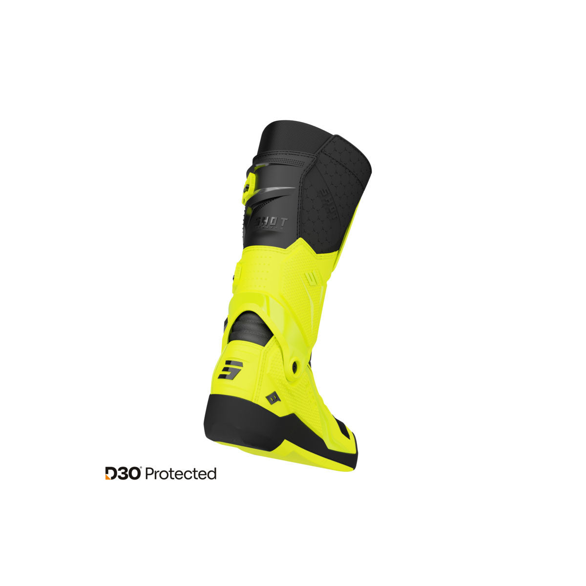 Bottes cross Shot Race 8 - Jaune fluo