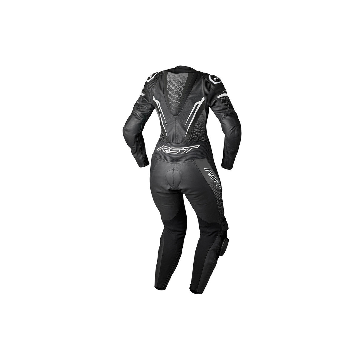 Combinaison moto cuir femme RST TracTech Evo 5 CE - Noir Blanc
