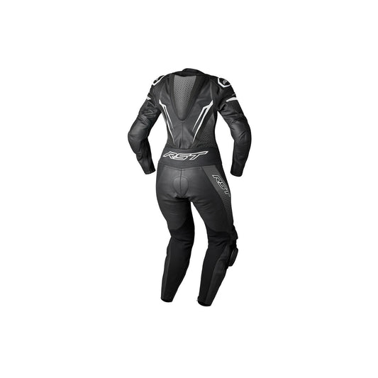 Combinaison moto cuir femme RST TracTech Evo 5 CE - Noir Blanc