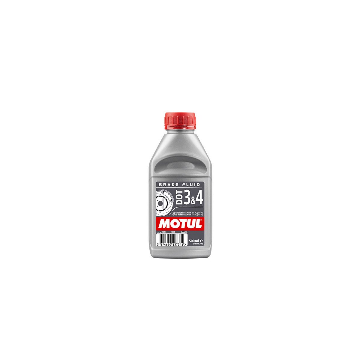 MOTUL DOT 3 et 4 liquide de frein embrayage hydraulique 500ml