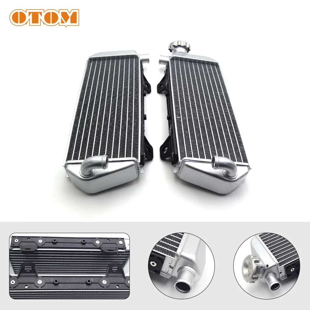 Radiateur de Moto en aluminium