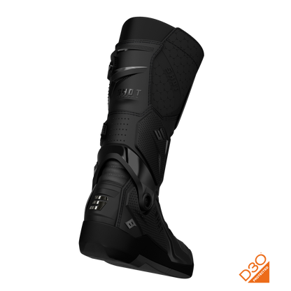 Bottes cross Shot Race 8 - Noir Chrome