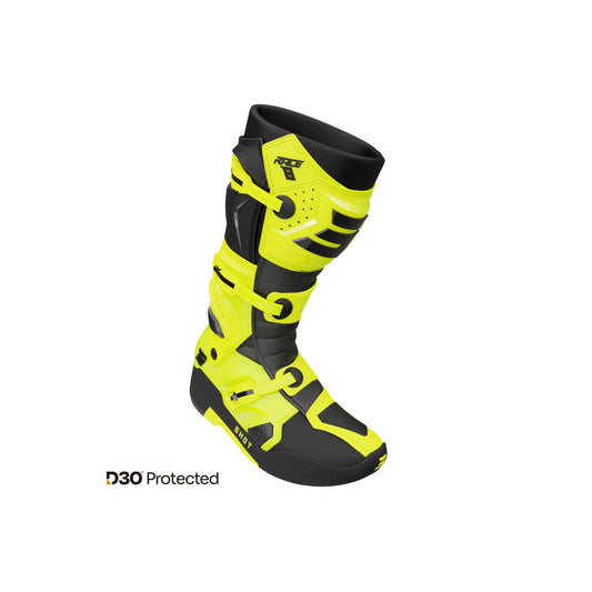 Bottes cross Shot Race 8 - Jaune fluo