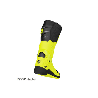 Bottes cross Shot Race 8 - Jaune fluo