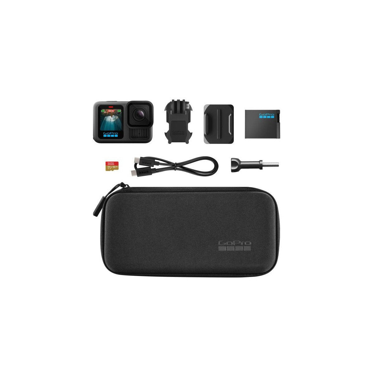 Caméra GoPro HERO 13 Black Edition + Carte SD 64Go