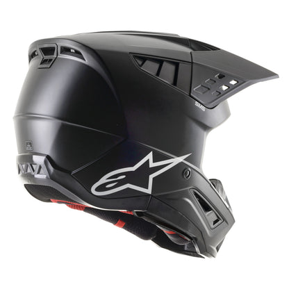 Casque cross Alpinestars S-M5 Solid - Noir Mat