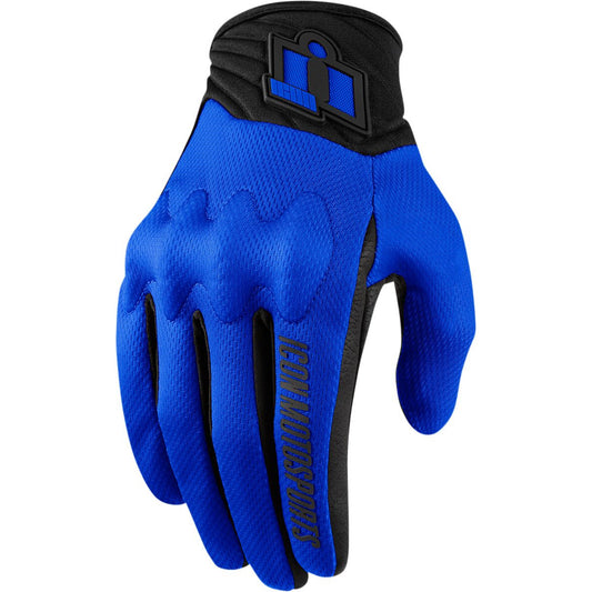 Gants moto Icon Anthem 2 - Bleu 11 - XXL