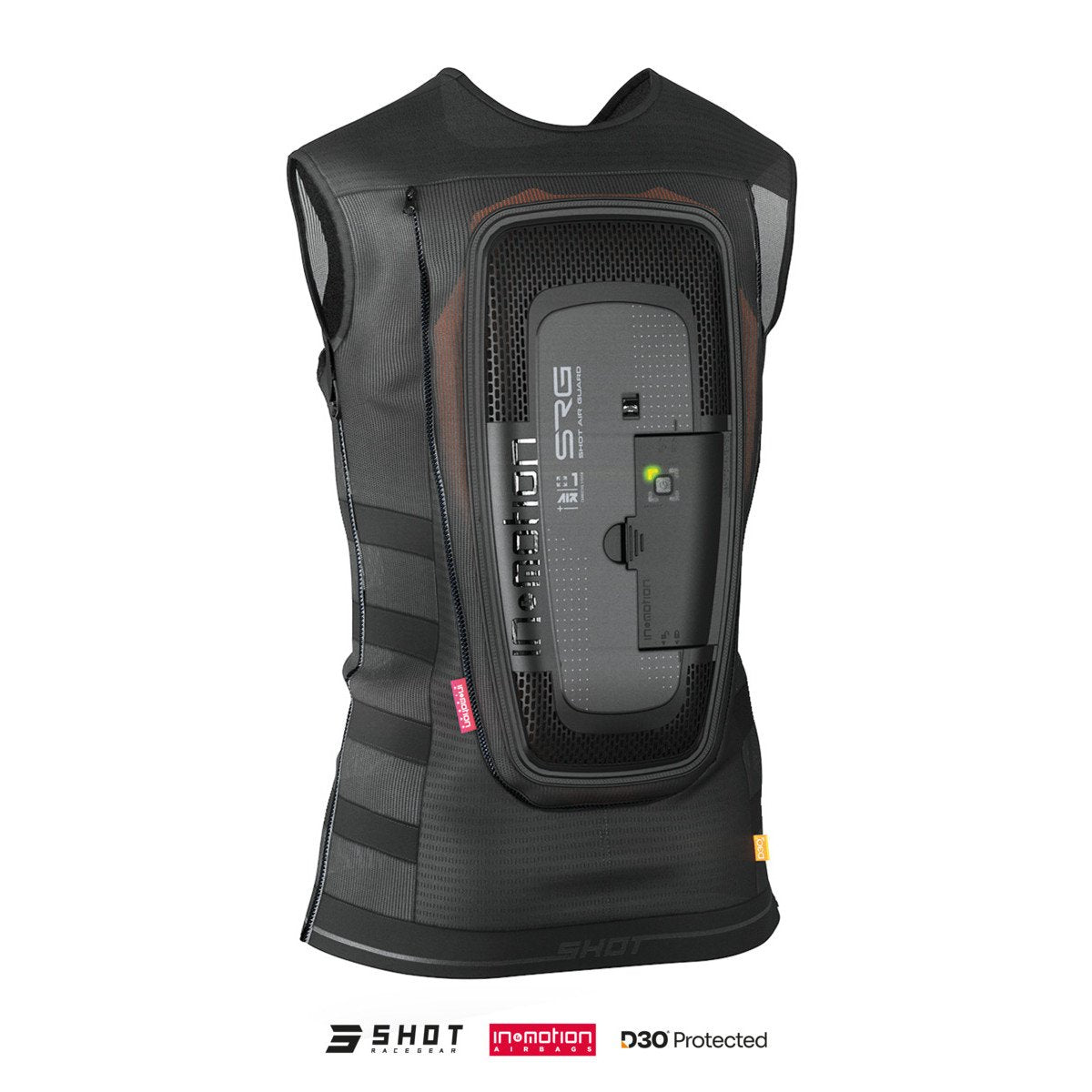 Gilet de protection SHOT Airbag SRG - Noir