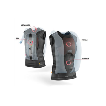 Gilet de protection SHOT Airbag SRG - Noir