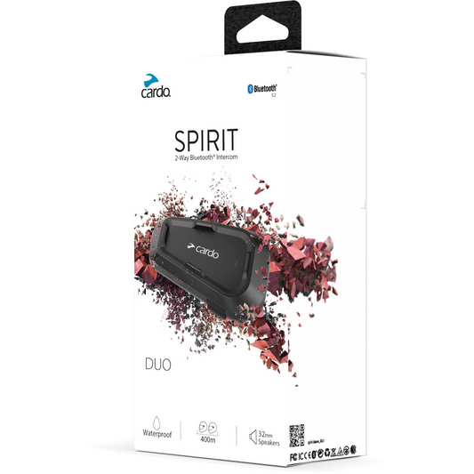 Intercom Bluetooth Cardo SPIRIT - Pack duo