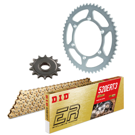 Kit chaine type origine 520 Alu DID - HONDA 450 CRF-R 2017-