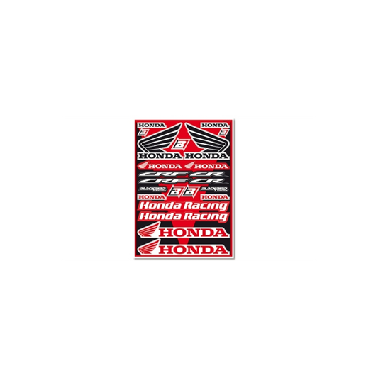 Kit Stickers BLACKBIRD rouge universel CR-CRF