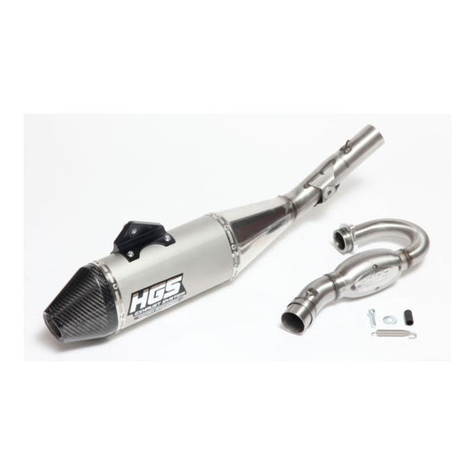 Ligne complète HGS inox alu carbone Conical Honda 450 CRF-R 2021