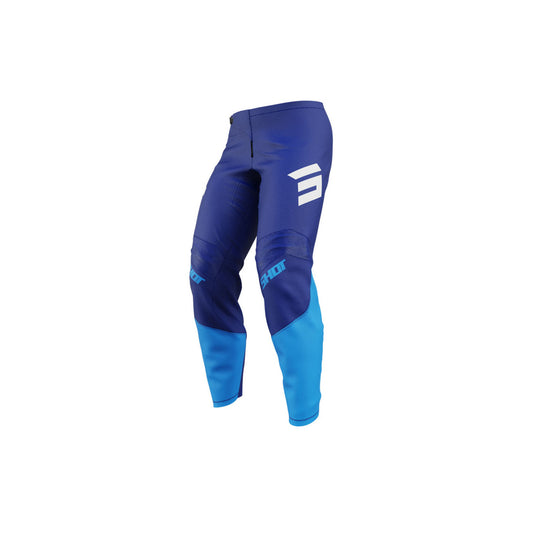 Pantalon cross Shot 2026 Draw Private - Bleu