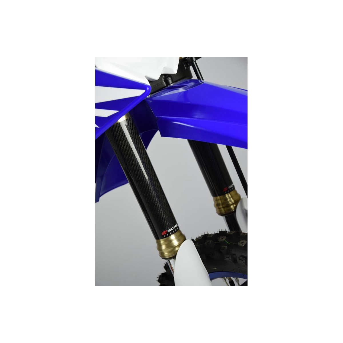 Protection de fourche carbone SCAR longueur 240mm diamètre 52mm