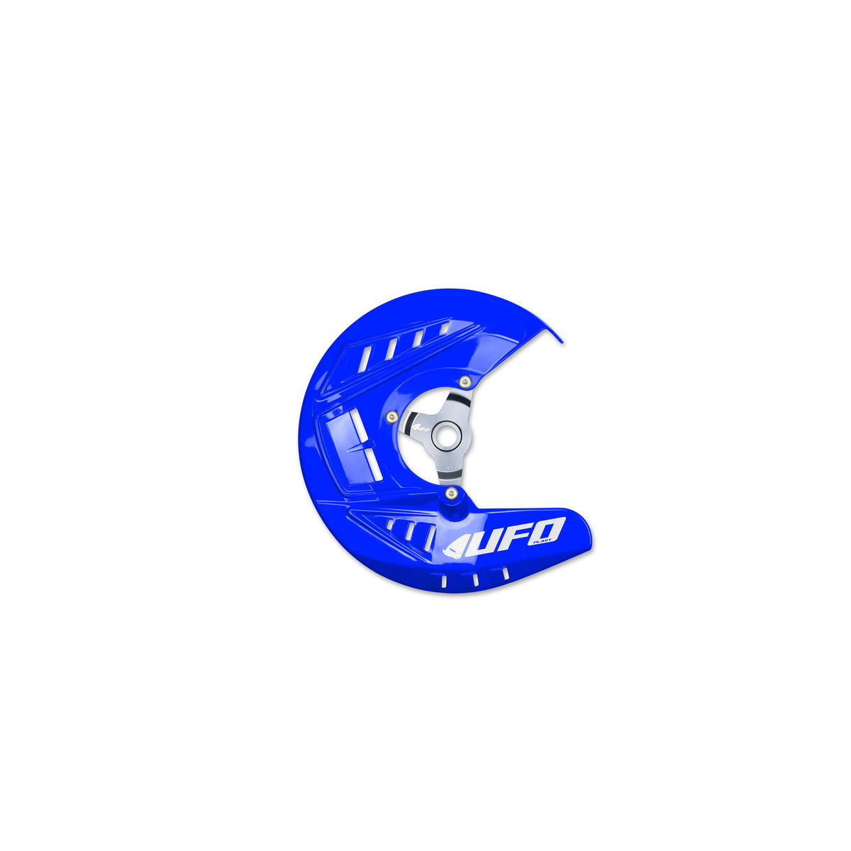 Protection disque - Bleu - UFO OVERSIZE avec platine aluminium Yamaha 250 450 YZF 2014-2026