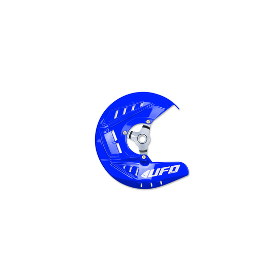 Protection disque - Bleu - UFO OVERSIZE avec platine aluminium Yamaha 250 450 YZF 2014-2026