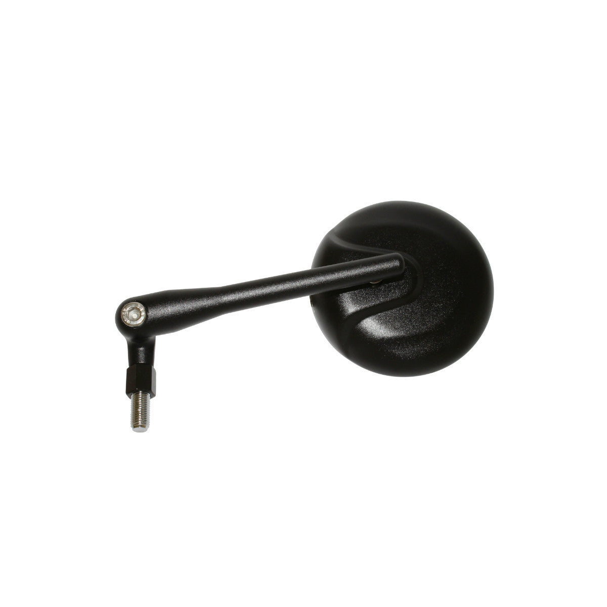 Rétroviseur maxiscooter Magazi MSC03 universel alu Noir mat tige alu (10mm avec adaptateur reversible)