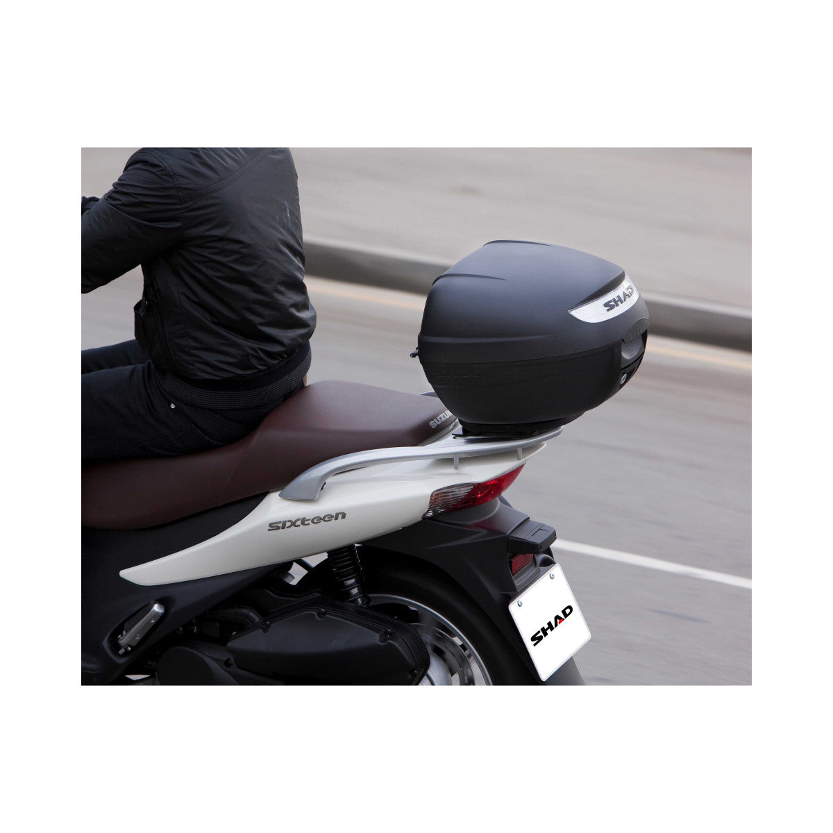 Top Case SHAD SH26 Noir Brut
